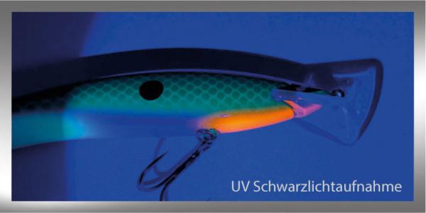 TURUS UKKO PRO 20 cm, Floating, Slight Rattling, Farbe Clearwater 532